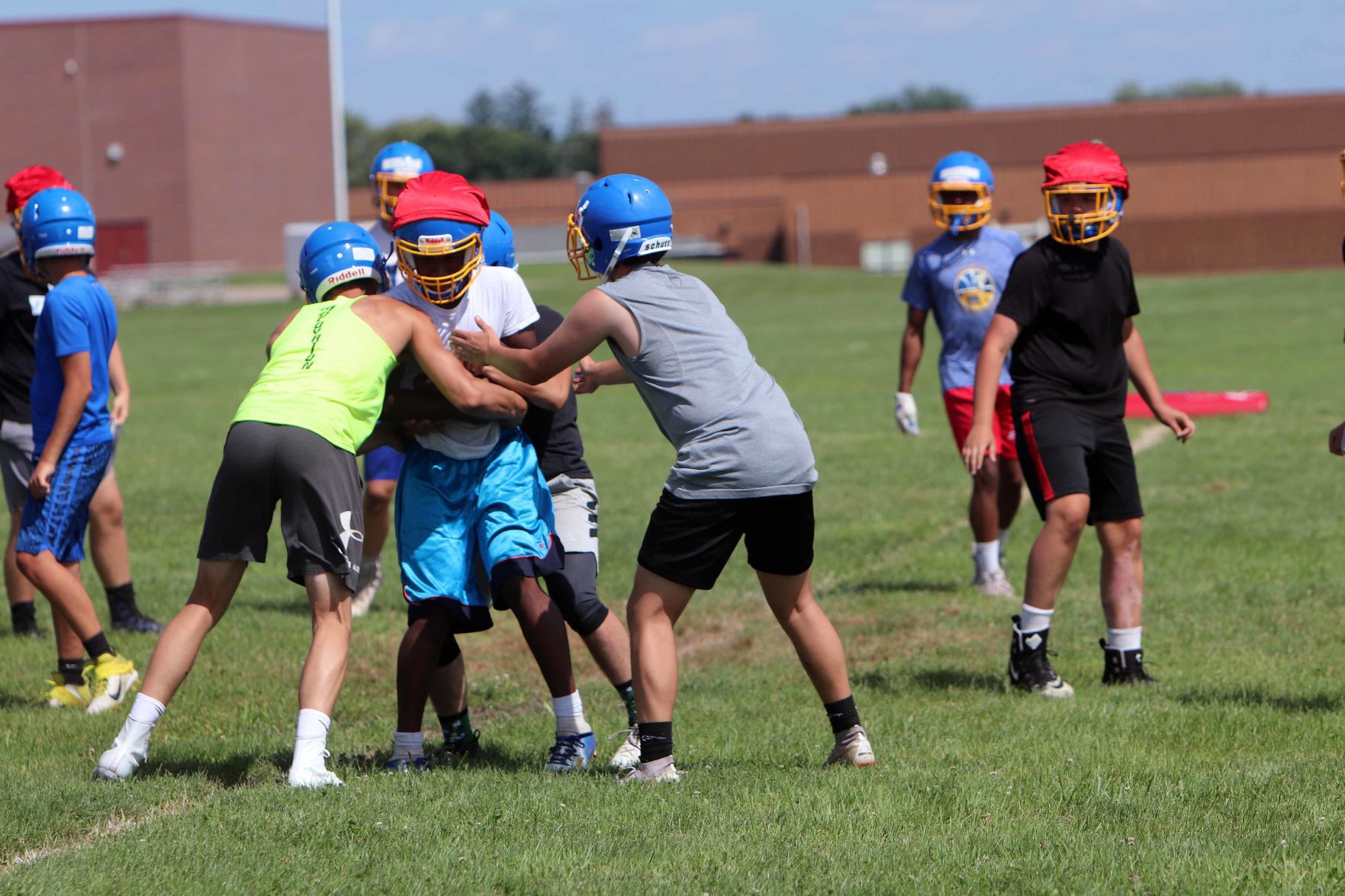 Mauston Football Practice